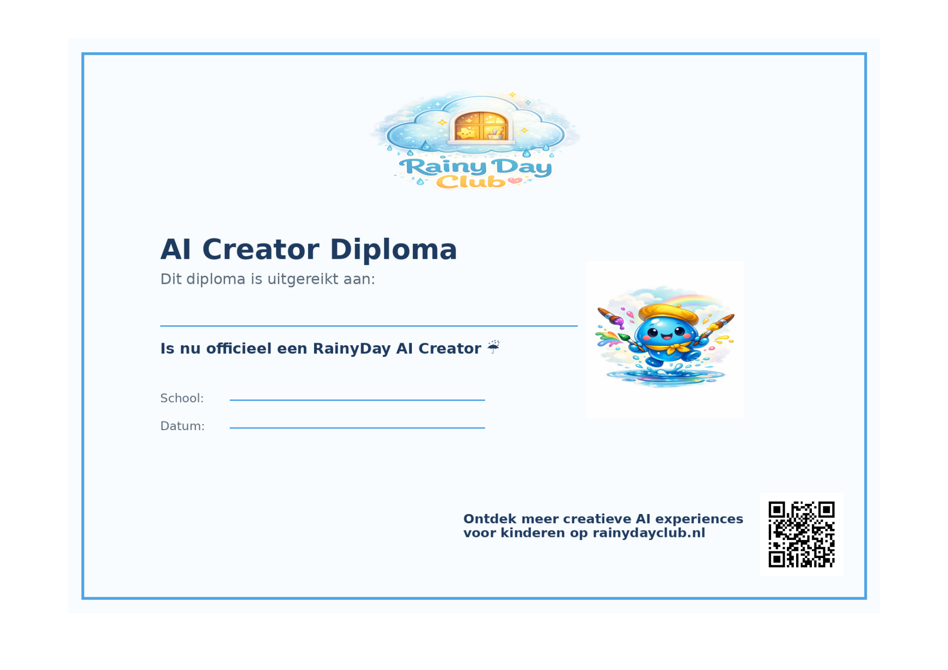 AI Creator diploma